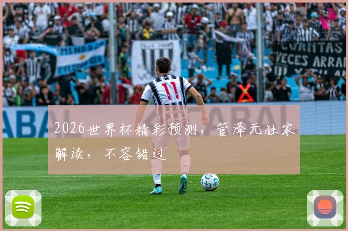 2026世界杯精彩预测，管泽元独家解读，不容错过